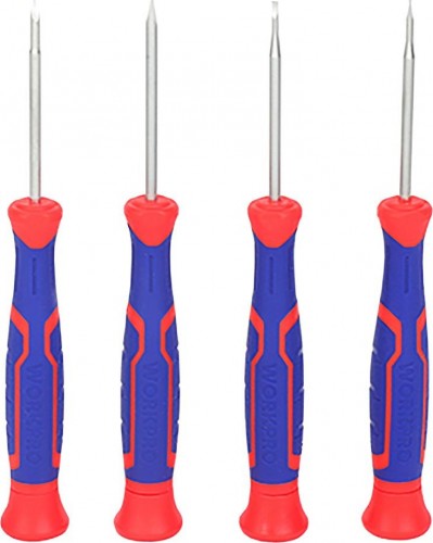 Отвертка с битами WORKPRO WP200509 для точной механики ph+sl набор 7шт - изображение 2