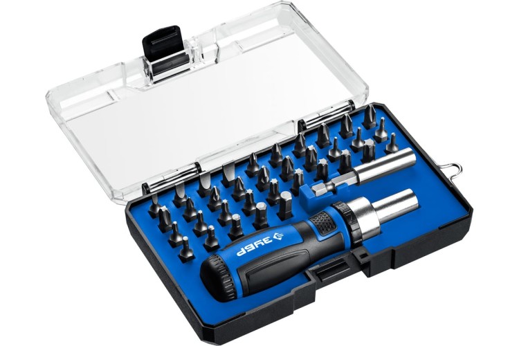 Отвертка с битами ЗУБР Компакт-37 реверсивная 25164-H37_z01 - изображение 2