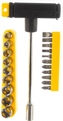 Отвертка с T-образной ручкой STAYER T-Max-20 с насадками, 20 предметов 2540-H20 - изображение 4