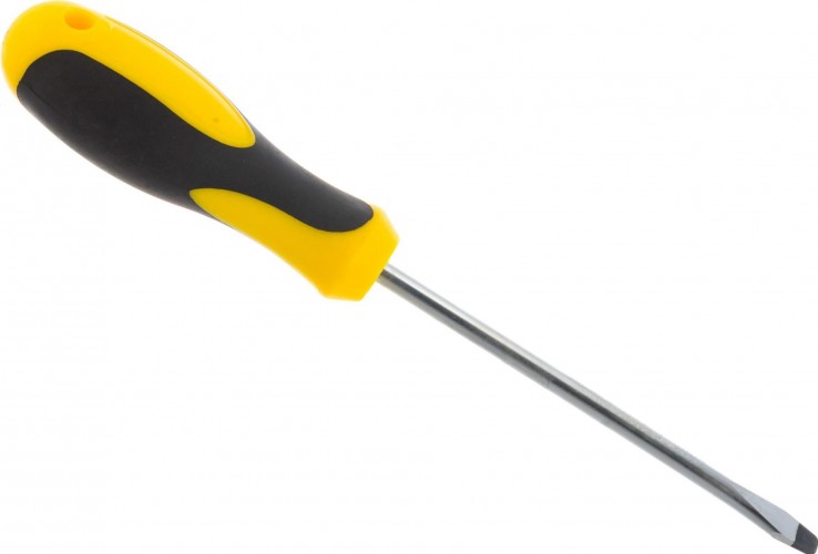 Отвертка шлицевая Biber Эксперт 85534 CrV сталь sl 5х150мм тов-079464 - изображение 2