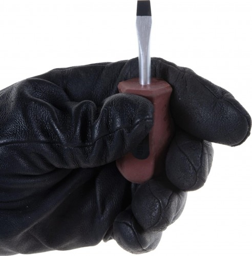 Отвертка шлицевая Biber Мастер 85507 CrV сталь sl 5х38мм (бочка) тов-079383 - изображение 3