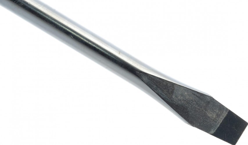 Отвертка шлицевая Biber Мастер 85506 CrV сталь sl 8х150мм тов-079382 - изображение 3