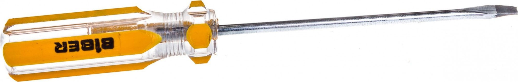 Отвертка шлицевая Biber Стандарт 85571 SL 3х75мм тов-079481 - изображение 2