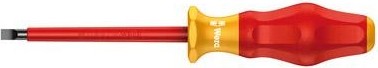 Отвертка шлицевая диэлектрическая WERA Kraftform Comfort VDE 1000 V 1160i 0.8 х 4.0 х 150 мм WE-031584 WE-031584