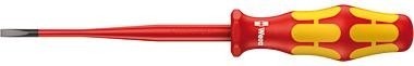 Отвертка шлицевая диэлектрическая WERA Kraftform Plus 100 VDE 160iS 1.0 x 5.5 x 125 мм WE-006442 WE-006442