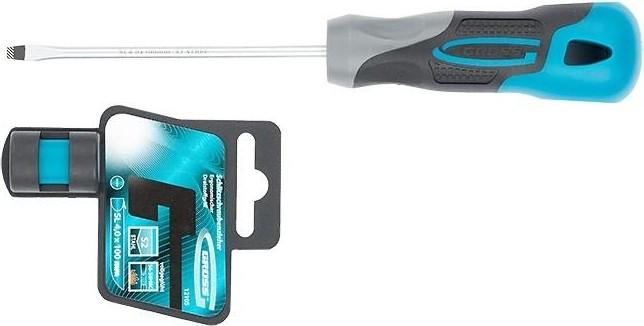 Отвертка шлицевая GROSS 4.0 х 100 мм 12105 12105 - изображение 2