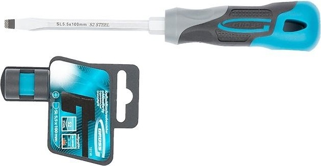 Отвертка шлицевая GROSS 5.5 х 100 мм 12110 12110 - изображение 2