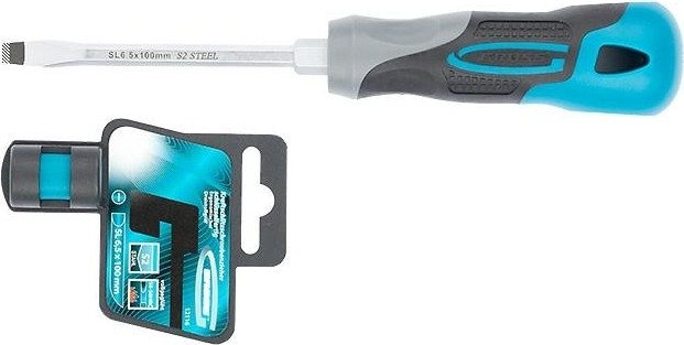 Отвертка шлицевая GROSS 6.5 х 100 мм 12116 12116 - изображение 2