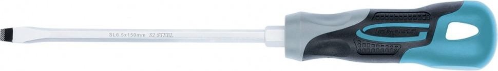 Отвертка шлицевая GROSS 6.5 х 150 мм 12117 12117