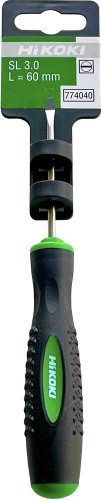 Отвертка шлицевая HiKOKI 3 х 60 мм 774 040 774040