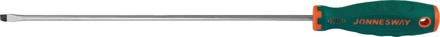 Отвертка шлицевая JONNESWAY D71S8300 ANTI-SLIP GRIP, SL8.0х300 мм 046137