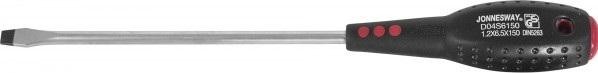 Отвертка шлицевая JONNESWAY D04S3150 FULL STAR, SL3х150 мм 047911