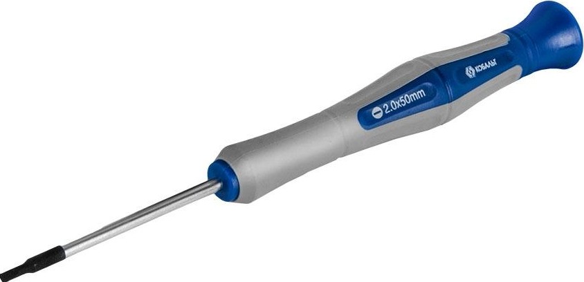 Отвертка шлицевая Кобальт 245-299 для точных работ ultra grip sl 2.0х50 мм cr-v, дву - изображение 4