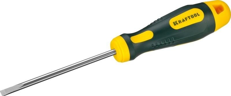 Отвертка шлицевая KRAFTOOL Х-Drive sl6x100 250071-6.5-125