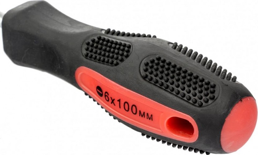 Отвертка шлицевая MATRIX Anti-Slip 6.0 х 100 мм  12220 - изображение 3