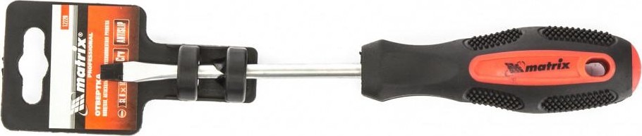 Отвертка шлицевая MATRIX Anti-Slip 6.0 х 100 мм  12220 - изображение 4