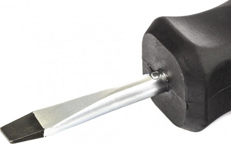 Отвертка шлицевая MATRIX Anti-Slip 5.0 х 38 мм  12202 - изображение 2