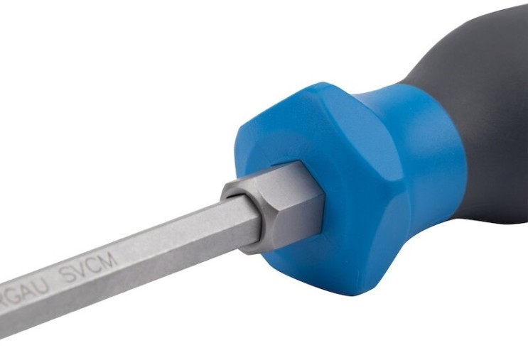 Отвертка шлицевая Norgau 5,5x100 с ударным наконечником n155k 062012255 - изображение 3