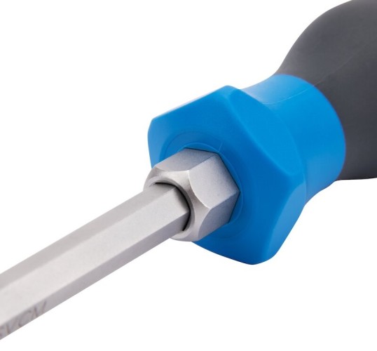 Отвертка шлицевая Norgau 8x150 с ударным наконечником n155k 062012280 - изображение 3