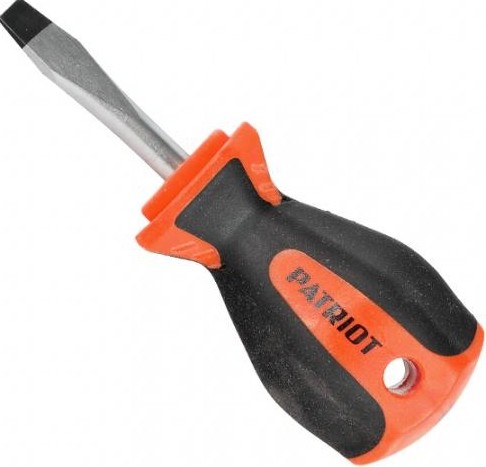 Отвертка шлицевая PATRIOT SL6x38, CR-V,магнитная 350003163