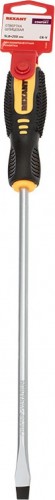 Отвертка шлицевая REXANT SL 8х250 мм Cr-V двухкомпонентная рукоятка 12-6434