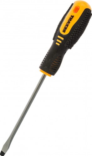Отвертка шлицевая REXANT SL 6х125 мм Cr-V двухкомпонентная рукоятка 12-4723