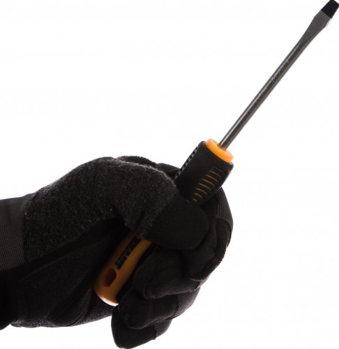 Отвертка шлицевая REXANT SL 6х100 мм Cr-V двухкомпонентная рукоятка 12-6430 - изображение 2