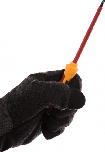 Отвертка шлицевая REXANT SL4х100 мм диэлектрическая до 1000В 12-4712 - изображение 3