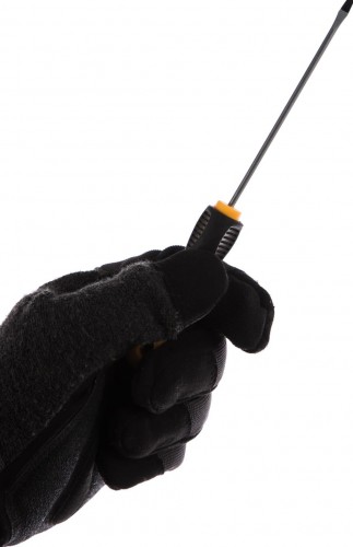 Отвертка шлицевая REXANT SL 3х100 мм Cr-V двухкомпонентная рукоятка 12-6421 - изображение 4