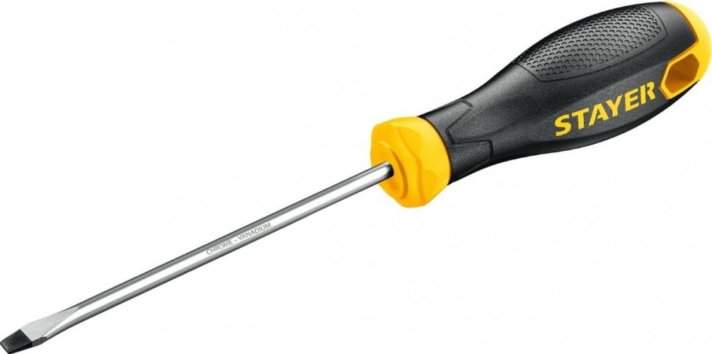 Отвертка шлицевая STAYER Hercules SL4x100 2509-04-10 - изображение 2