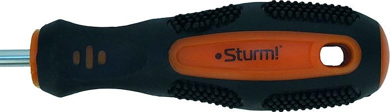 Отвертка шлицевая Sturm 1040-03-SL5-200 магнит. наконечник, 5х200мм - изображение 2