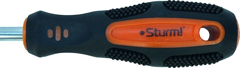 Отвертка шлицевая Sturm 1040-03-SL8-200 магнит. наконечник, 8х200мм - изображение 2