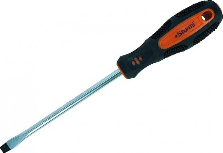 Отвертка шлицевая Sturm 1040-03-SL8-150 магнит. наконечник, 8х150мм
