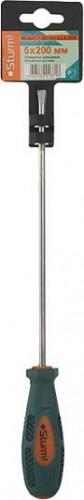 Отвертка шлицевая Sturm 1040-01-SL5-200 магнит. наконечник, 5х200 мм - изображение 2