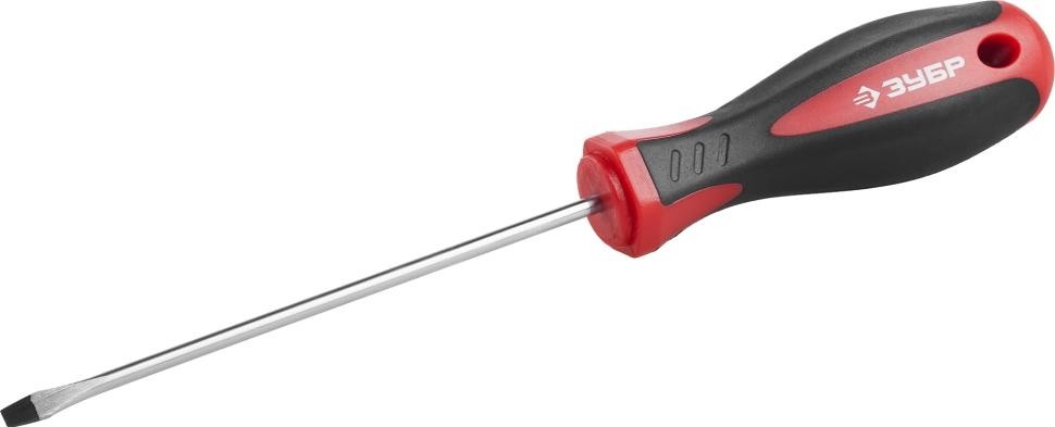 Отвертка шлицевая ЗУБР "МАСТЕР" 3.0 х 100 мм 25061-3.0-100 25061-3.0-100_z03