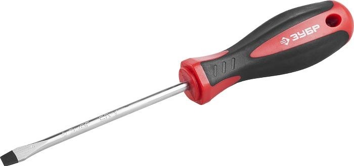 Отвертка шлицевая ЗУБР МАСТЕР sl6x100 25061-6.5-100_z03