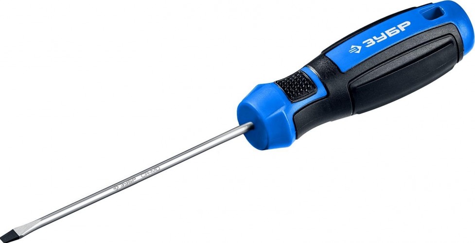 Отвертка шлицевая ЗУБР ПРОФЕССИОНАЛ sl3x100 25231-3_z01 - изображение 2