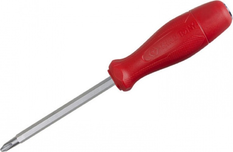 Отвертка силовая KING TONY 14810204 PH2 х 100 мм