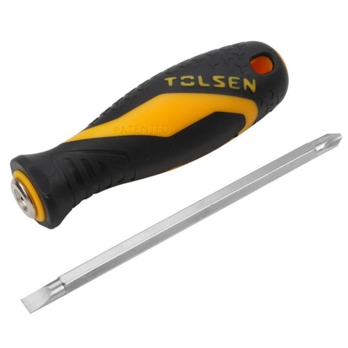 Отвертка TOLSEN TT20042 со сменной битой, 2 в 1