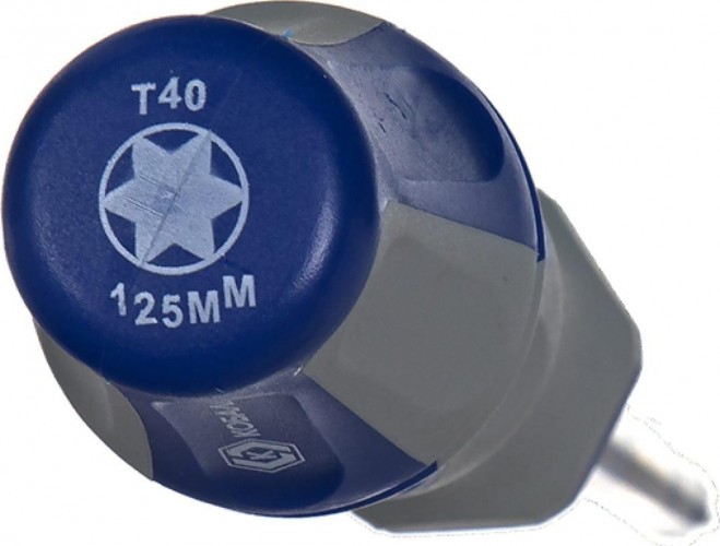Отвертка TX Кобальт 910-096 ultra griptamper-40х125 мм cr-v, двухкомпонентная - изображение 2