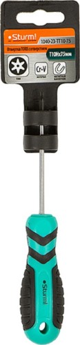 Отвертка TX Sturm 1040-23-TT10-75 с отверстием, магнит. наконеч., - изображение 4