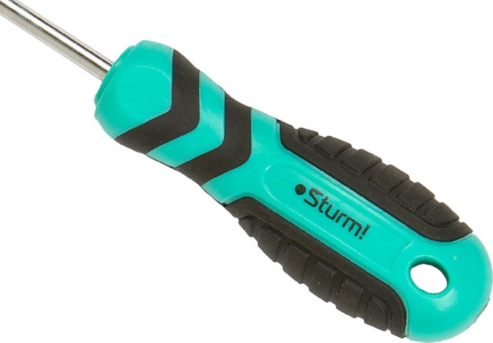 Отвертка TX Sturm 1040-23-TT20-100 с отверстием, магнит. наконеч., - изображение 3