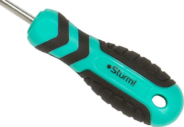 Отвертка TX Sturm 1040-23-TT25-100 с отверстием, магнит. наконеч., - изображение 3