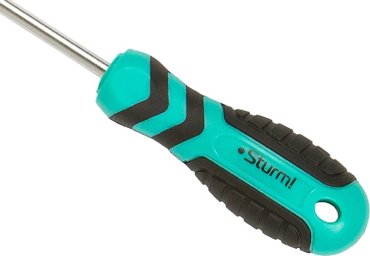 Отвертка TX Sturm 1040-23-TT30-125 с отверстием, магнит. наконеч., - изображение 3