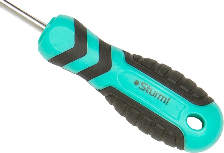 Отвертка U-тип Sturm 1040-20-U26-150 мангнит. наконеч., эрго ручка u2.6x150мм - изображение 4