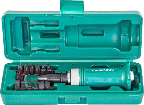 Отвертка ударная JONNESWAY AG010138 5,6,8,10,12мм PH# 1,2,3,4 Hex 4,5,6,8, 14 предмето 048302 - изображение 2