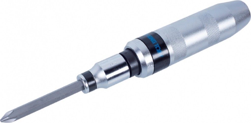 Отвертка ударная KING TONY 4111FR 5/16", 6 предметов