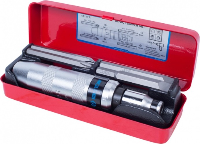 Отвертка ударная KING TONY 4111FR 5/16", 6 предметов - изображение 2