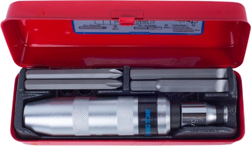 Отвертка ударная KING TONY 4111FR 5/16", 6 предметов - изображение 3