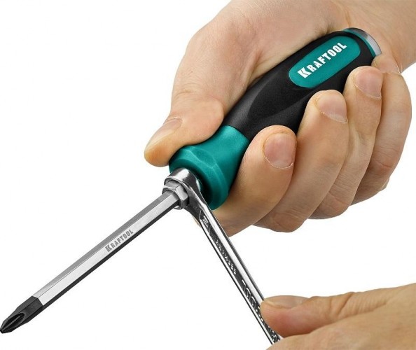 Отвертка ударная KRAFTOOL "Impact" ph 3x150мм 250034-3 - изображение 3